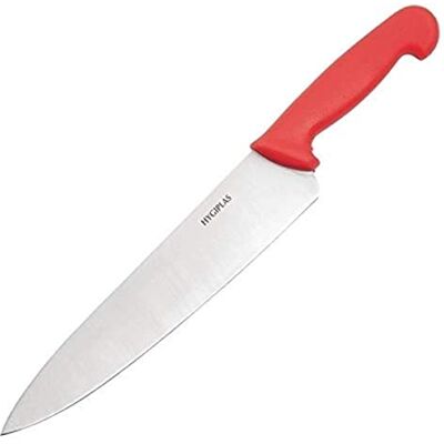 Hygiplas C886 Cuchillo de cocina, 25,4 cm, color rojo Hygiplas C886 Cuchillo de cocina, 25,4 cm, color rojo