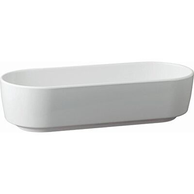 APS scantic – Cuenco de melamina, Color Blanco, 1 L, 26,5 x 10,5 cm, h: 6,5 cm APS scantic – Cuenco de melamina, Color Blanco, 1 L, 26,5 x 10,5 cm, h: 6,5 cm