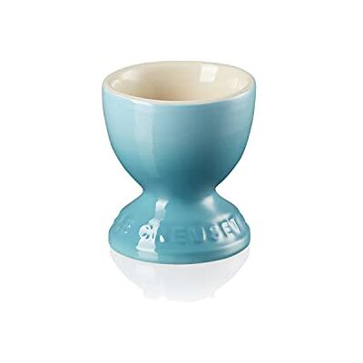 LE CREUSET Huevera de cerámica de gres, 0, 04 L, 9 g, Caribe, 71702001700099 LE CREUSET Huevera de cerámica de gres, 0, 04 L, 9 g, Caribe, 71702001700099