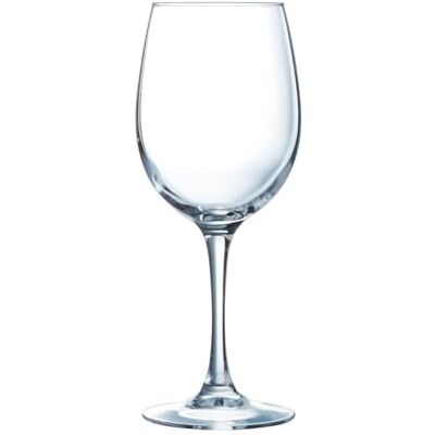 Arcoroc Set de 6 copas de vino Vina de vidrio 36 cl Transparente, Vidrio, formato alto, acabado brillo, 36 cl, 6 piezas, apto para frigorífico, fácil de limpiar Arcoroc Set de 6 copas de vino Vina de vidrio 36 cl Transparente, Vidrio, formato alto, acabado brillo, 36 cl, 6 piezas, apto para frigorífico, fácil de limpiar