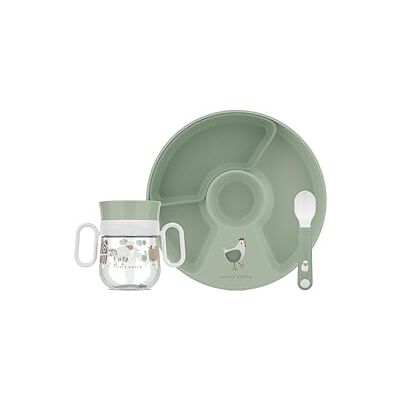 Mepal Set vajilla para bebé 3 piezas Mio Little Dutch Con taza anti-derrames Plato de bebé y cucharas de bebé Regalo de nacimiento óptimo Apto para lavavajillas Little Farm Mepal Set vajilla para bebé 3 piezas Mio Little Dutch Con taza anti-derrames Plato de bebé y cucharas de bebé Regalo de nacimiento óptimo Apto para lavavajillas Little Farm