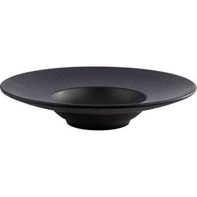APS Plato de melamina NERO, plato para servir varios alimentos, Ø 29 cm APS Plato de melamina NERO, plato para servir varios alimentos, Ø 29 cm