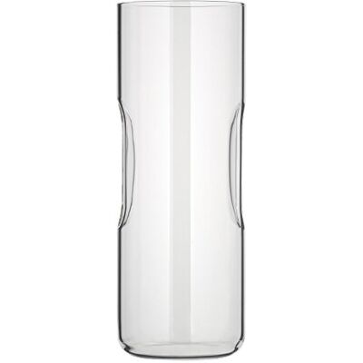 WMF Motion Jarra de cristal sin tapa para jarra de agua de 0,8 l, apta para lavavajillas, color plateado WMF Motion Jarra de cristal sin tapa para jarra de agua de 0,8 l, apta para lavavajillas, color plateado