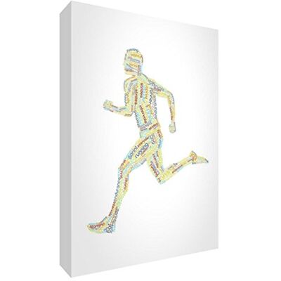 ART Hombre SC-15/Inglés/Escritorio de Accesorios en Lienzo tipográfico Runner diseño – Multicolor, de Recuerdo de Pulido de Diamante, Grande ART Hombre SC-15/Inglés/Escritorio de Accesorios en Lienzo tipográfico Runner diseño – Multicolor, de Recuerdo de Pulido de Diamante, Grande