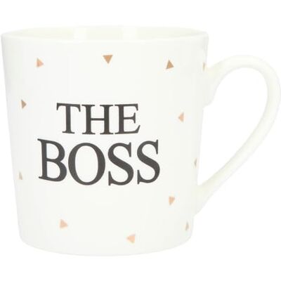 Depesche Taza con asa (porcelana, 300 ml), diseño con texto Enjoy, multicolor Depesche Taza con asa (porcelana, 300 ml), diseño con texto Enjoy, multicolor