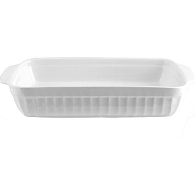 HOME Fuente Rectangular, 36 x 24 x 6 cm, Blanco HOME Fuente Rectangular, 36 x 24 x 6 cm, Blanco