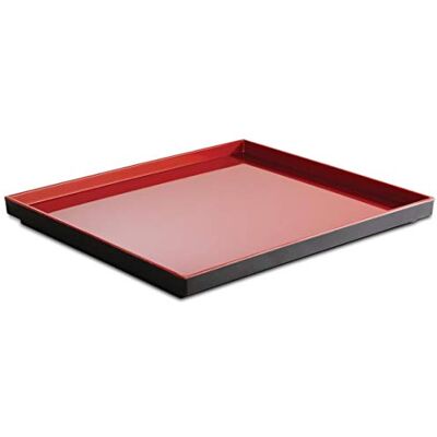 APS GN 1/4 – Bandeja Asia Plus de melamina 26,5 x 16,2 x 3 cm, interior: Blanco, brillante, Exterior: blanco, mate APS GN 1/4 – Bandeja Asia Plus de melamina 26,5 x 16,2 x 3 cm, interior: Blanco, brillante, Exterior: blanco, mate