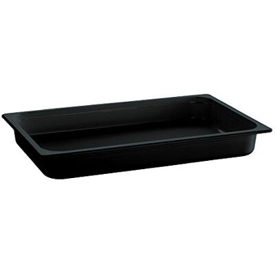 APS GN 1/1 Recipiente – Eco Line de, melamina, Negro, 7,1 L, 53 x 32,5 cm, h: 6,5 cm APS GN 1/1 Recipiente – Eco Line de, melamina, Negro, 7,1 L, 53 x 32,5 cm, h: 6,5 cm