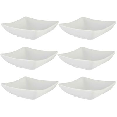 San Ignacio Set 6 cuencos porcelana blanca aperitivo colección VESSIA San Ignacio Set 6 cuencos porcelana blanca aperitivo colección VESSIA