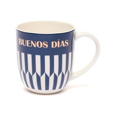 Draeger Buenos Dias Taza de cerámica - Idea de regalo Draeger Buenos Dias Taza de cerámica - Idea de regalo