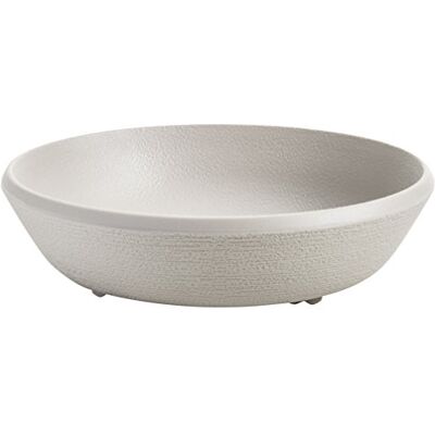 Kartell Trama Plato de Sopa, Melamina, Gris Claro, 4 Unidades Kartell Trama Plato de Sopa, Melamina, Gris Claro, 4 Unidades