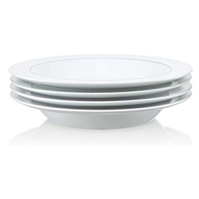 Bodum BLAA Juego de 4 platos hondos, diámetro 24 cm Bodum BLAA Juego de 4 platos hondos, diámetro 24 cm