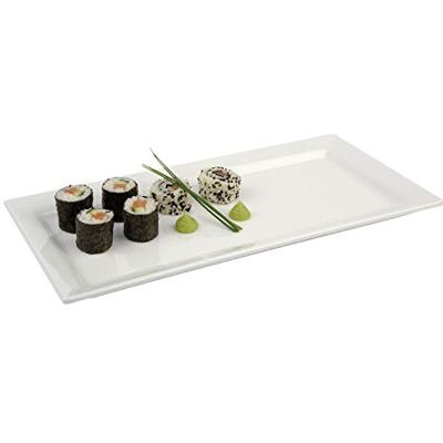 APS Pure Melamine Rectangular Tray 12in APS Pure Melamine Rectangular Tray 12in