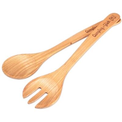 Städter Cubiertos para ensalada (2 piezas, madera de cerezo, longitud: 35 cm) Städter Cubiertos para ensalada (2 piezas, madera de cerezo, longitud: 35 cm)