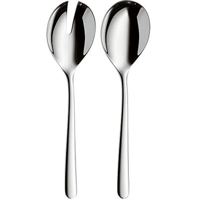 WMF 1260216340 Kult Cubiertos Grandes para Ensalada de Acero Cromargan WMF 1260216340 Kult Cubiertos Grandes para Ensalada de Acero Cromargan