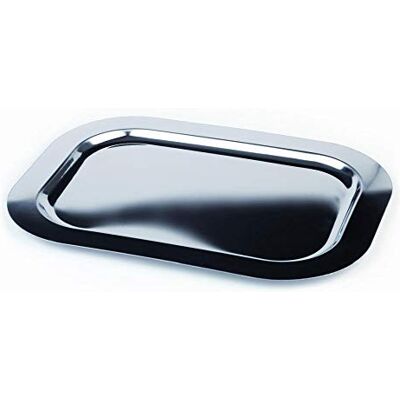 Bandeja de servicio APS Finesse en acero inoxidable - 39x26 cm Bandeja de servicio APS Finesse en acero inoxidable - 39x26 cm