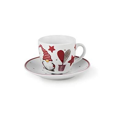Juego de 6 tazas de café Gnome - Multicolor Juego de 6 tazas de café Gnome - Multicolor