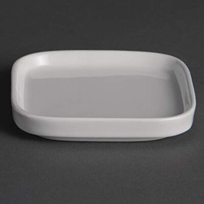 Olympia miniatura de soporte de plato, blanco (Pack de 12) Olympia miniatura de soporte de plato, blanco (Pack de 12)