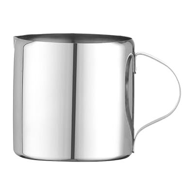 HENDI Jarra de crema/leche, capacidad de 250 ml, cremera, contenedor vertedor dispensador para crema, natas, leche, ⌀70x(H)70mm, acero inoxidable HENDI Jarra de crema/leche, capacidad de 250 ml, cremera, contenedor vertedor dispensador para crema, natas, leche, ⌀70x(H)70mm, acero inoxidable