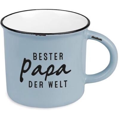Grafik Werkstatt Grafik-Werkstatt Taza de café vintage Taza de cerámica para regalar 400 ml Mejor papá del mundo Grafik Werkstatt Grafik-Werkstatt Taza de café vintage Taza de cerámica para regalar 400 ml Mejor papá del mundo