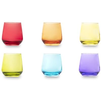 Conjunto de 6 copas de licor Excelsa Lima - 9,5cl multicolor Conjunto de 6 copas de licor Excelsa Lima - 9,5cl multicolor