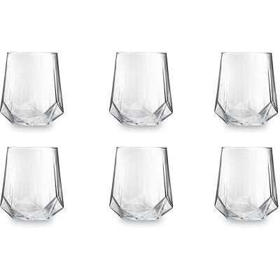 Set de Vasos Excelsa - Diseño Diamante 40cl Transparente Set de Vasos Excelsa - Diseño Diamante 40cl Transparente