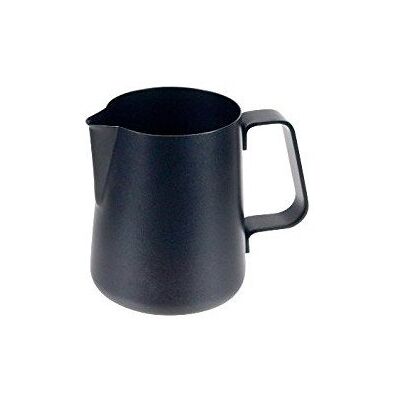 Ilsa Easy Lechera antiadherente para capuchino, negro, acero inoxidable 18/8, capacidad 80 cl, tazas 8 Ilsa Easy Lechera antiadherente para capuchino, negro, acero inoxidable 18/8, capacidad 80 cl, tazas 8