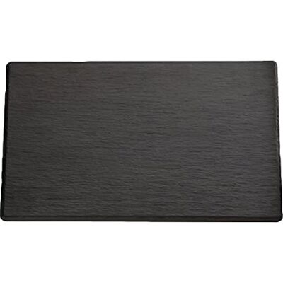 APS GF071 Plato de melamina de pizarra, 1/2 GN APS GF071 Plato de melamina de pizarra, 1/2 GN