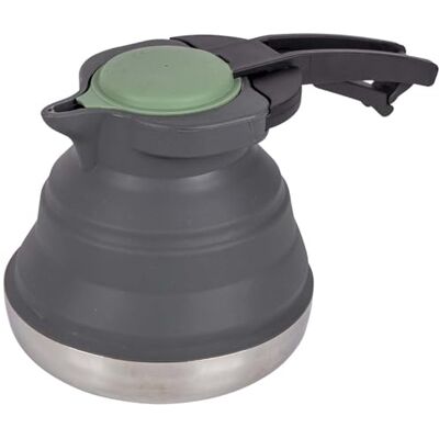 Bo-Camp Tetera Plegable 1,2L Gris - Kettle Bo-Camp Tetera Plegable 1,2L Gris - Kettle