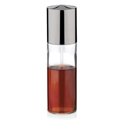 Wintem Spray de aceite y vinagre de cristal y acero inoxidable de 5 x 18 cm – Resistente y fácil de limpiar y desmontar – Fácil de manejar y de guardar – Dispensador en spray que permite distribución Wintem Spray de aceite y vinagre de cristal y acero inoxidable de 5 x 18 cm – Resistente y fácil de limpiar y desmontar – Fácil de manejar y de guardar – Dispensador en spray que permite distribución