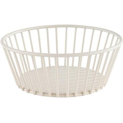APS Urban Cesta (diámetro: 17 cm, altura: 7 cm), color blanco APS Urban Cesta (diámetro: 17 cm, altura: 7 cm), color blanco