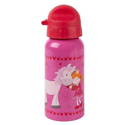 Sigikid Botella de acero inoxidable Pinky Queeny, a prueba de fugas, sin BPA, resistente, ligera, con tapón de rosca desmontable, fácil de limpiar, para niños de 3 a 8 años, número de referencia Sigikid Botella de acero inoxidable Pinky Queeny, a prueba de fugas, sin BPA, resistente, ligera, con tapón de rosca desmontable, fácil de limpiar, para niños de 3 a 8 años, número de referencia