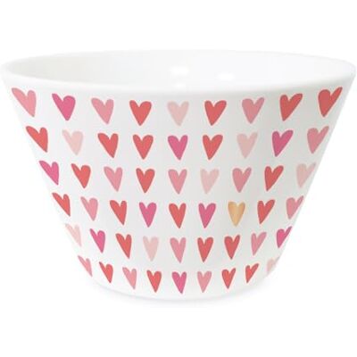 Grafik Werkstatt Grafik-Werkstatt Cuenco de cereales con oro real cuenco de porcelana corazones Grafik Werkstatt Grafik-Werkstatt Cuenco de cereales con oro real cuenco de porcelana corazones