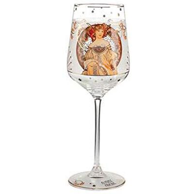 Goebel Copa de vino Artis Orbis Alphonse Mucha Multicolor 66926501 Goebel Copa de vino Artis Orbis Alphonse Mucha Multicolor 66926501