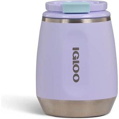 Igloo Wine Vaso de Vino – Vaso térmico de 280 ml en acero inoxidable con tapa, aislado para vino, ideal para viajes, camping, picnic, sin BPA, elegante y resistente Igloo Wine Vaso de Vino – Vaso térmico de 280 ml en acero inoxidable con tapa, aislado para vino, ideal para viajes, camping, picnic, sin BPA, elegante y resistente