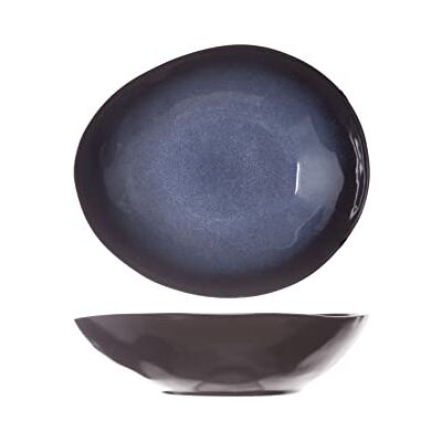 Cosy & Trendy Plato Hueco OvaleSaphire Azul-19,5 X 16,5 Cm-Juego de 4 Cosy & Trendy Plato Hueco OvaleSaphire Azul-19,5 X 16,5 Cm-Juego de 4