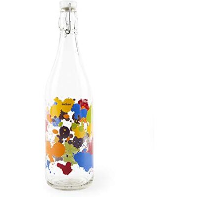 Excelsa Botella Dripping Vaso 1L Multicolor Excelsa Botella Dripping Vaso 1L Multicolor
