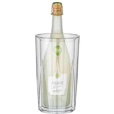 APS enfriador de botellas-Crystal de, San, glaskar, doble pared, diámetro 13,5/10,5cm, h: 23cm APS enfriador de botellas-Crystal de, San, glaskar, doble pared, diámetro 13,5/10,5cm, h: 23cm