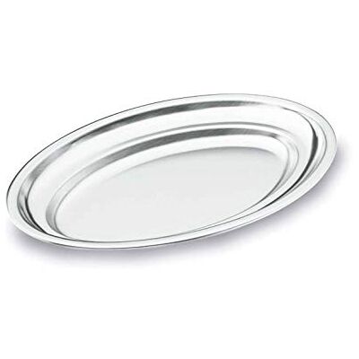 LACOR 62830 Fuente Oval Acero Inoxidable 30cm Hogar y Hostelería En acero inoxidable, para servir y presentar en mesa; ideal para cocina profesional y uso diario en casa, versátil y duradero LACOR 62830 Fuente Oval Acero Inoxidable 30cm Hogar y Hostelería En acero inoxidable, para servir y presentar en mesa; ideal para cocina profesional y uso diario en casa, versátil y duradero