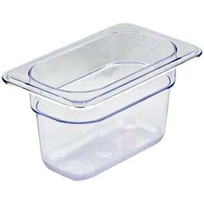Cambro DM758 Sartén de policarbonato (1/9, 100 mm) Cambro DM758 Sartén de policarbonato (1/9, 100 mm)