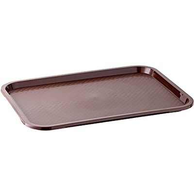 APS Bandeja de Comida rápida, inastillable y Apta para lavavajillas, Fabricada en Alemania, 53 x 32,5 cm, Altura 2 cm (GN 1/1), marrón, , 53 x 32,5 cm, Altura: 2 cm APS Bandeja de Comida rápida, inastillable y Apta para lavavajillas, Fabricada en Alemania, 53 x 32,5 cm, Altura 2 cm (GN 1/1), marrón, , 53 x 32,5 cm, Altura: 2 cm