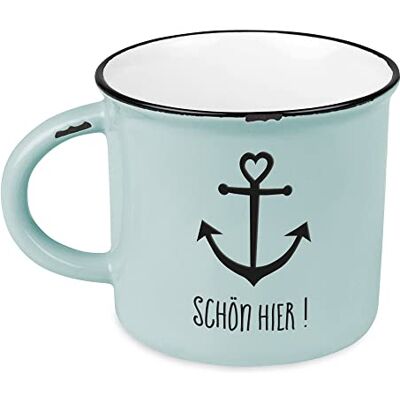 Grafik Werkstatt Grafik-Werkstatt Taza de café vintage Taza de cerámica para regalar Marítimo ¡Hermosa aquí! Grafik Werkstatt Grafik-Werkstatt Taza de café vintage Taza de cerámica para regalar Marítimo ¡Hermosa aquí!