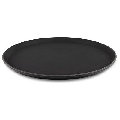 Bandeja para comida antideslizante de plástico y goma de Grunwerg Tuffgrip - Redonda Bandeja para comida antideslizante de plástico y goma de Grunwerg Tuffgrip - Redonda