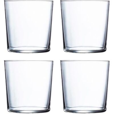 Luminarc Set 4 Vasos Altos Vidrio 36 cl Transparente, 4 Unidad (Paquete de 1) Luminarc Set 4 Vasos Altos Vidrio 36 cl Transparente, 4 Unidad (Paquete de 1)