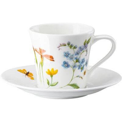 Hutschenreuther Nora Spring Vibes Taza de café (2 piezas, 1 taza y 1 platillo) Hutschenreuther Nora Spring Vibes Taza de café (2 piezas, 1 taza y 1 platillo)