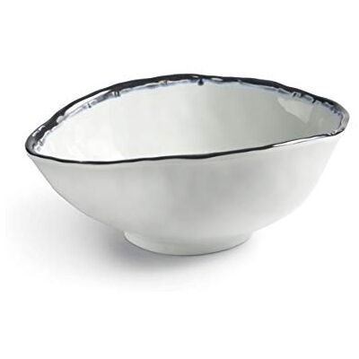 LACOR Bol oval de melamina libre de BPA, Diámetro 24'2x20'6x9'3 cm LACOR Bol oval de melamina libre de BPA, Diámetro 24'2x20'6x9'3 cm