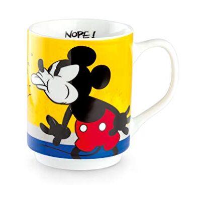 Taza apilable Mickey Mouse - 350ml - Amarillo Taza apilable Mickey Mouse - 350ml - Amarillo