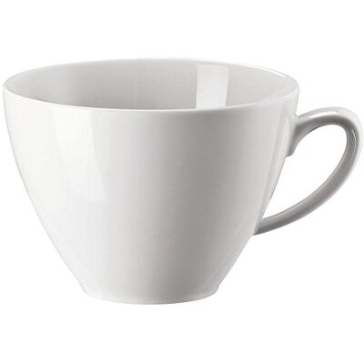 Rosenthal Taza combinada de Porcelana, Color Blanco Rosenthal Taza combinada de Porcelana, Color Blanco