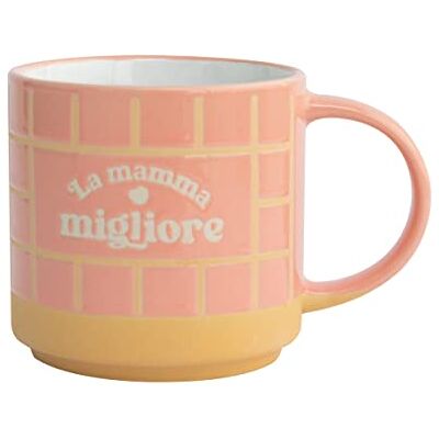 Mr. Wonderful Taza-La Mejor mamá, Cerámica Mr. Wonderful Taza-La Mejor mamá, Cerámica