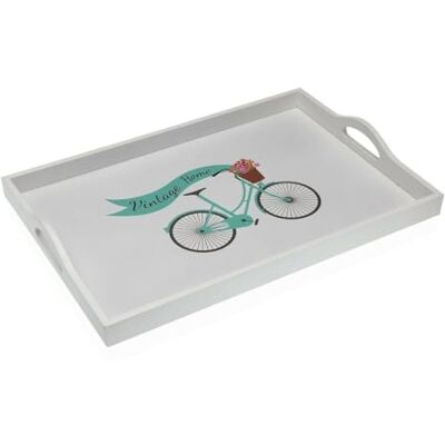 Versa Bandeja Bicicleta Madera MDF 30 x 5 x 45 cm Versa Bandeja Bicicleta Madera MDF 30 x 5 x 45 cm